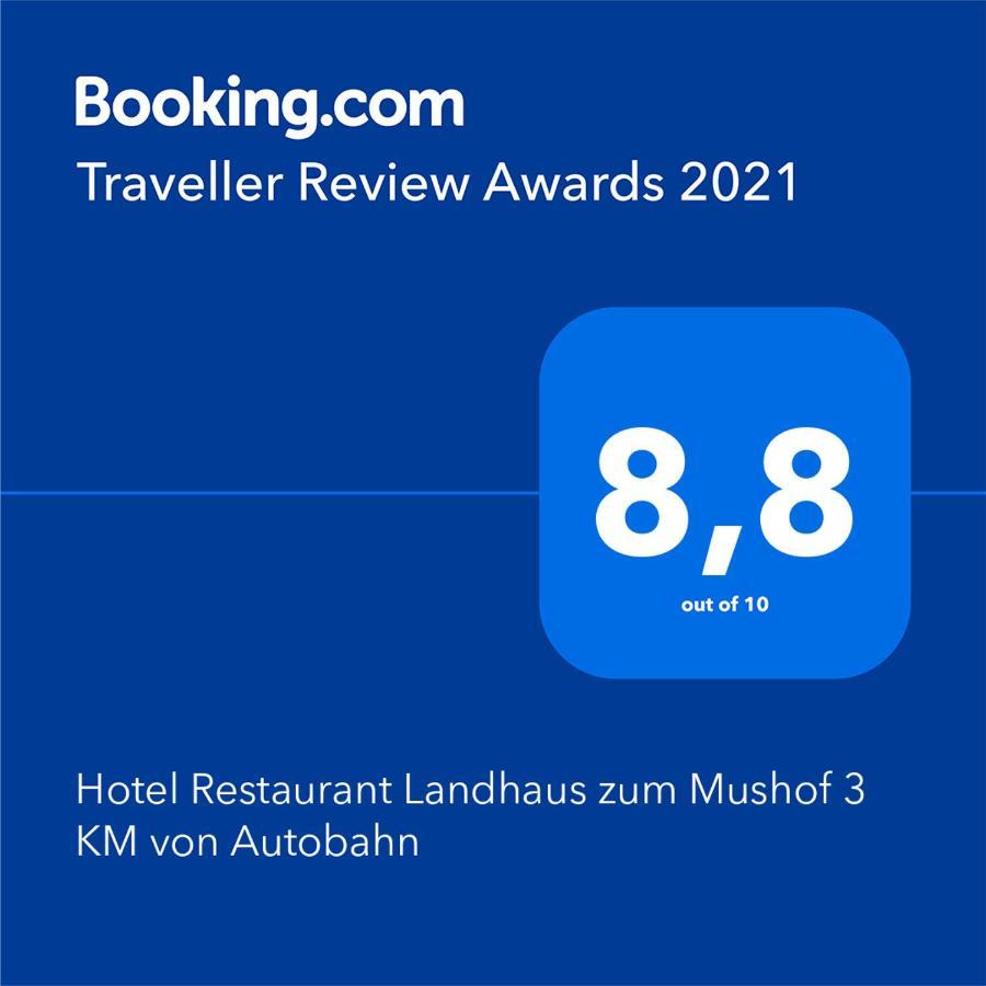 Landhaus Zum Mushof Hotel Wethen Exteriér fotografie